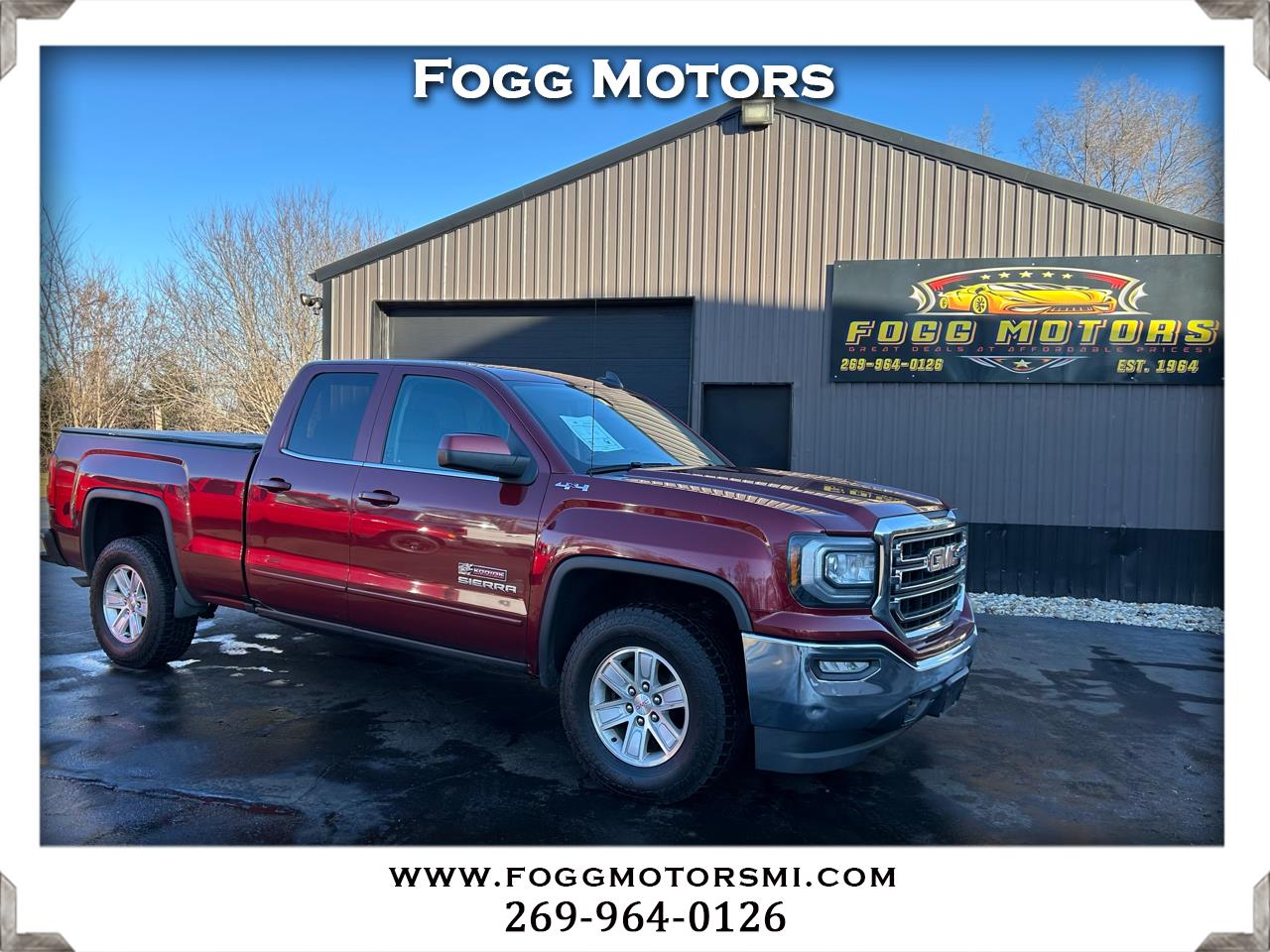 2017 GMC Sierra 1500 SLE Ext. Cab 4WD
