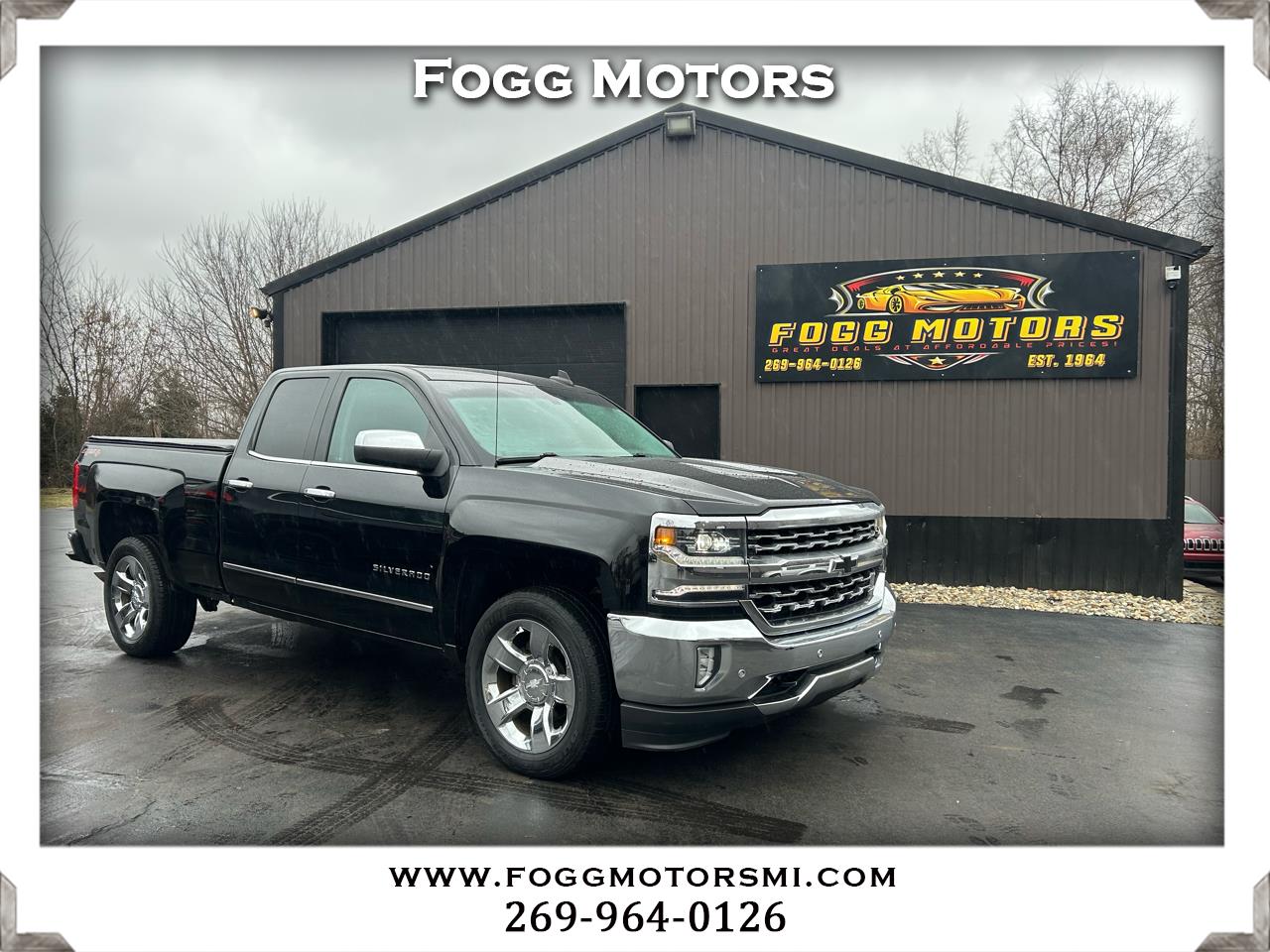 2017 Chevrolet Silverado 1500 LTZ Ext. Cab 4WD