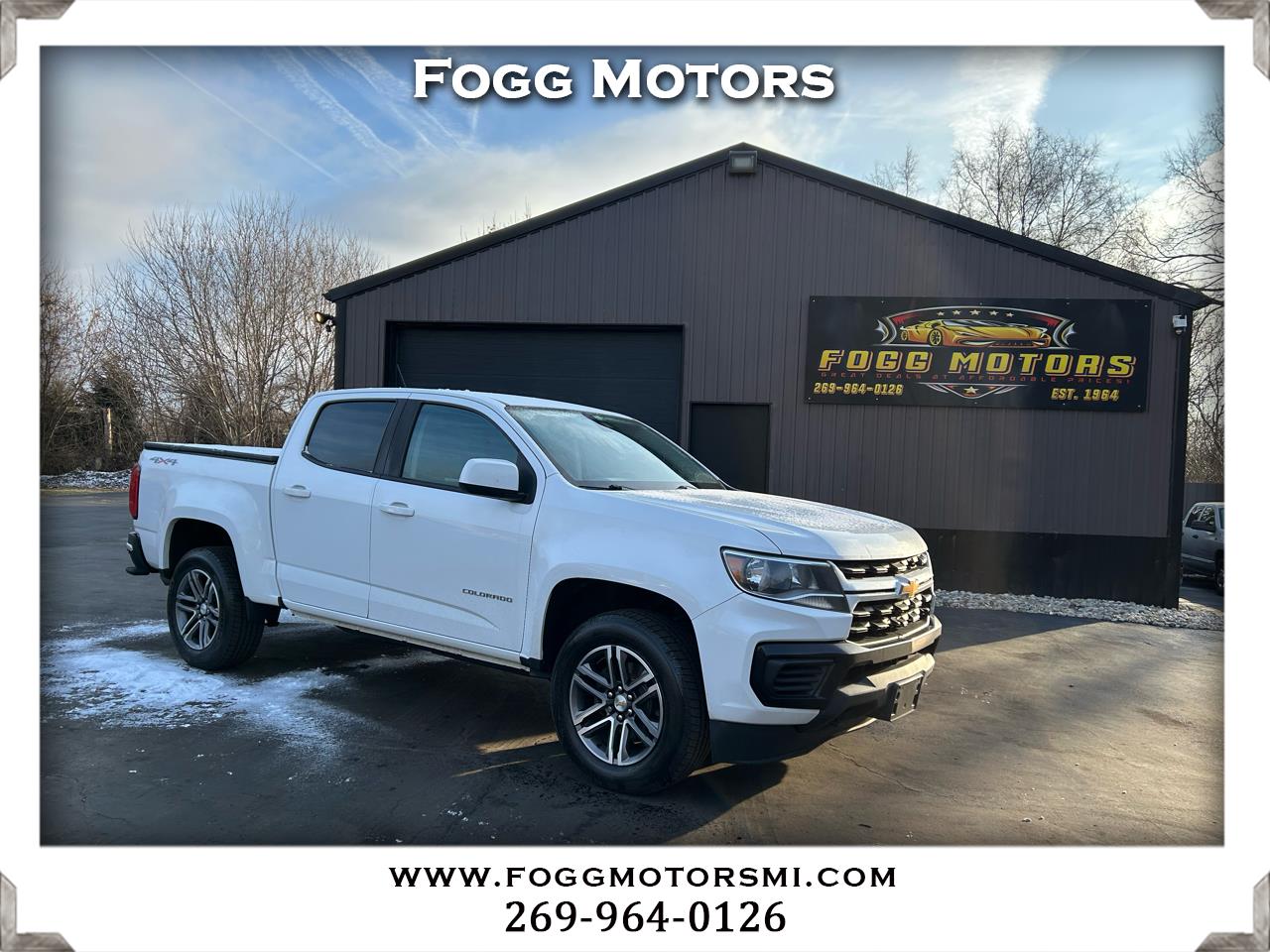 2021 Chevrolet Colorado Work Truck 4WD