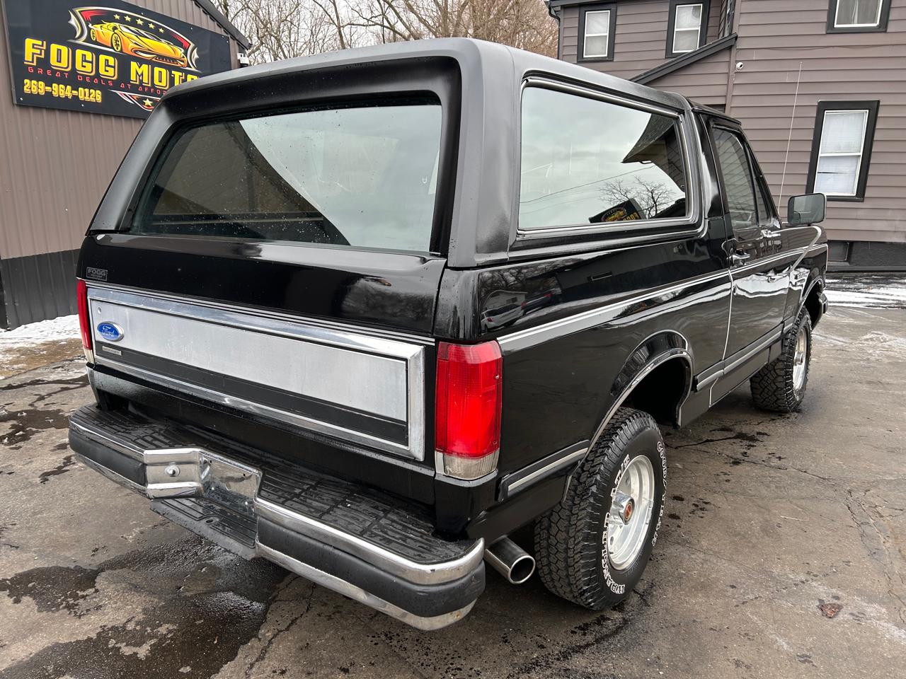 Ford Bronco Custom 1989