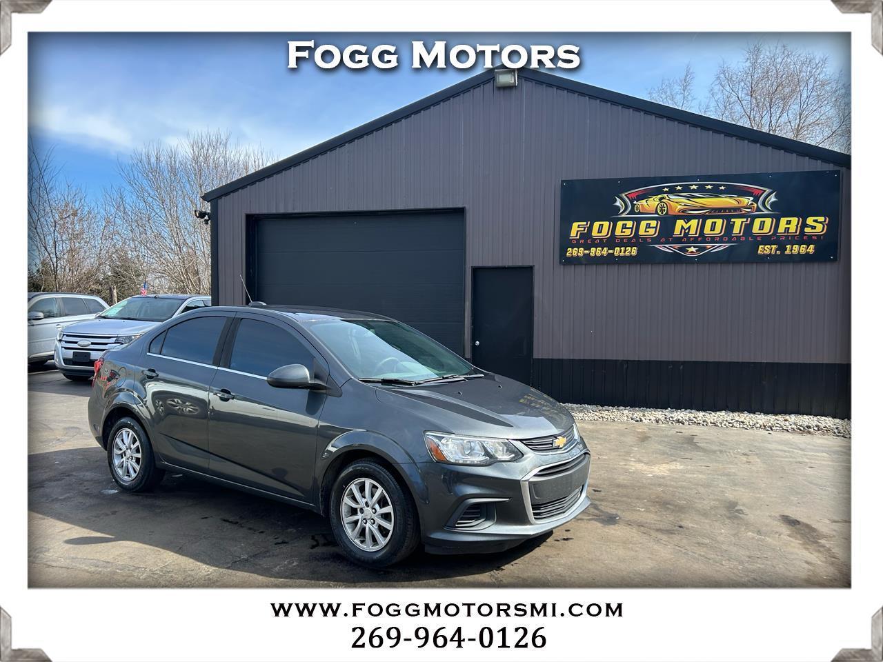 Chevrolet Sonic LT Auto Sedan 2017