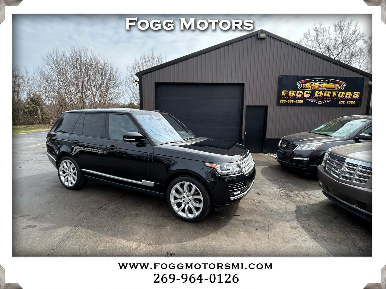 2017 Land Rover Range Rover V8 Supercharged 4WD