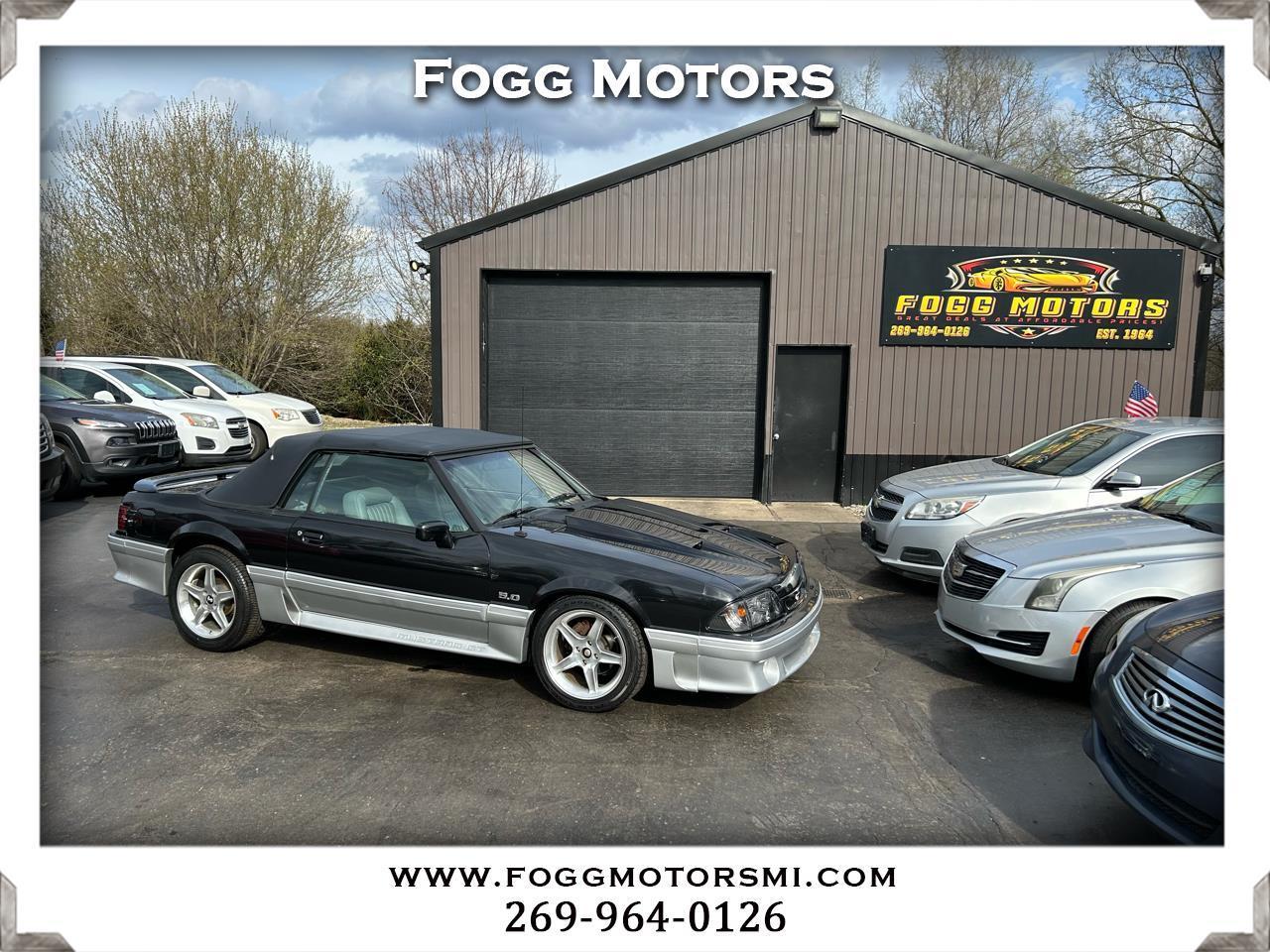 Ford Mustang GT convertible 1989