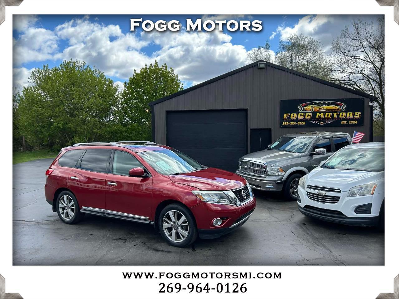 Nissan Pathfinder Platinum 4WD 2013