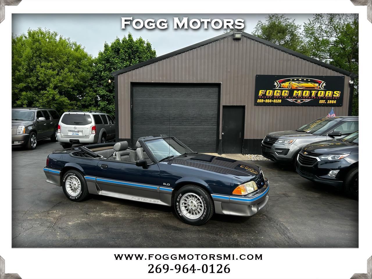 Ford Mustang GT convertible 1989