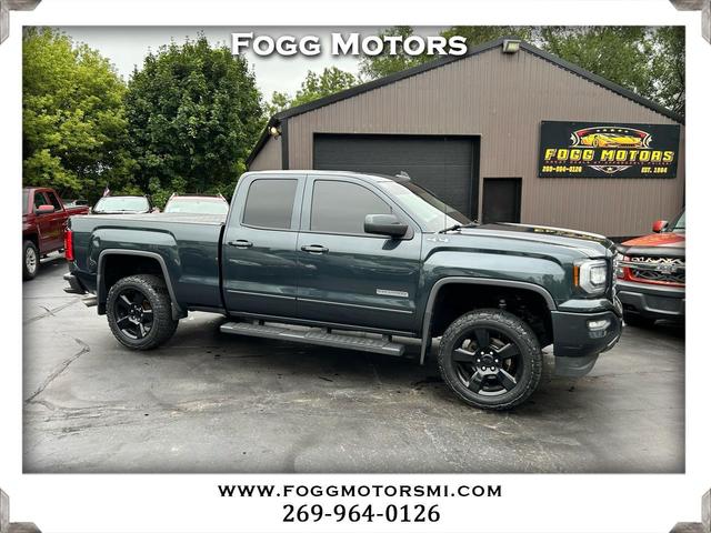 Black 2017 GMC Sierra 1500 Pickup Truck Four-Wheel Drive