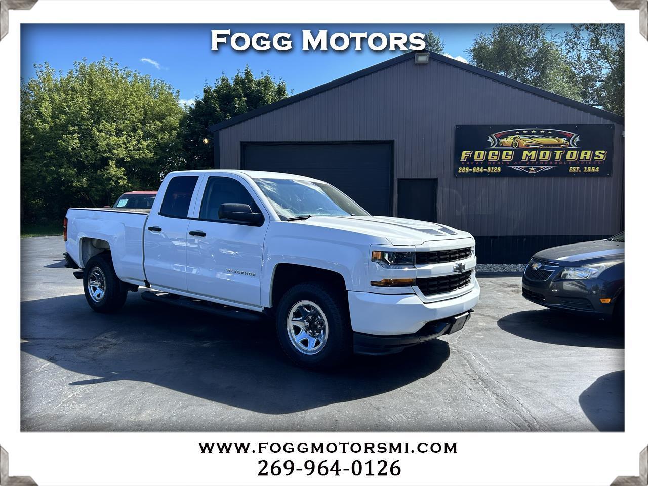 Chevrolet Silverado 1500 Custom Double Cab 4WD 2018
