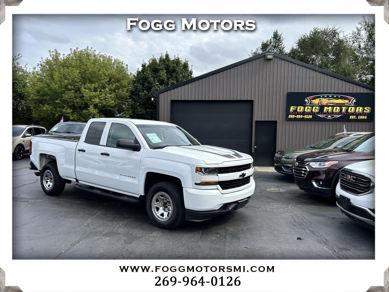 Chevrolet Silverado 1500 Custom Double Cab 4WD 2018