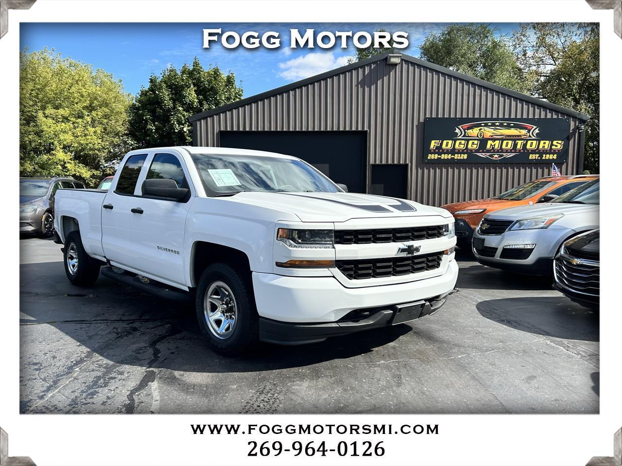 2018 Chevrolet Silverado 1500 Custom Double Cab 4WD