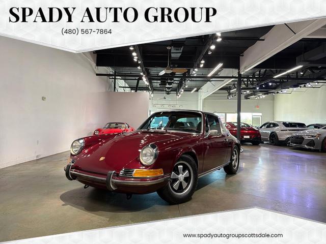 Red (Maroon) 1973 Porsche 911 Convertible