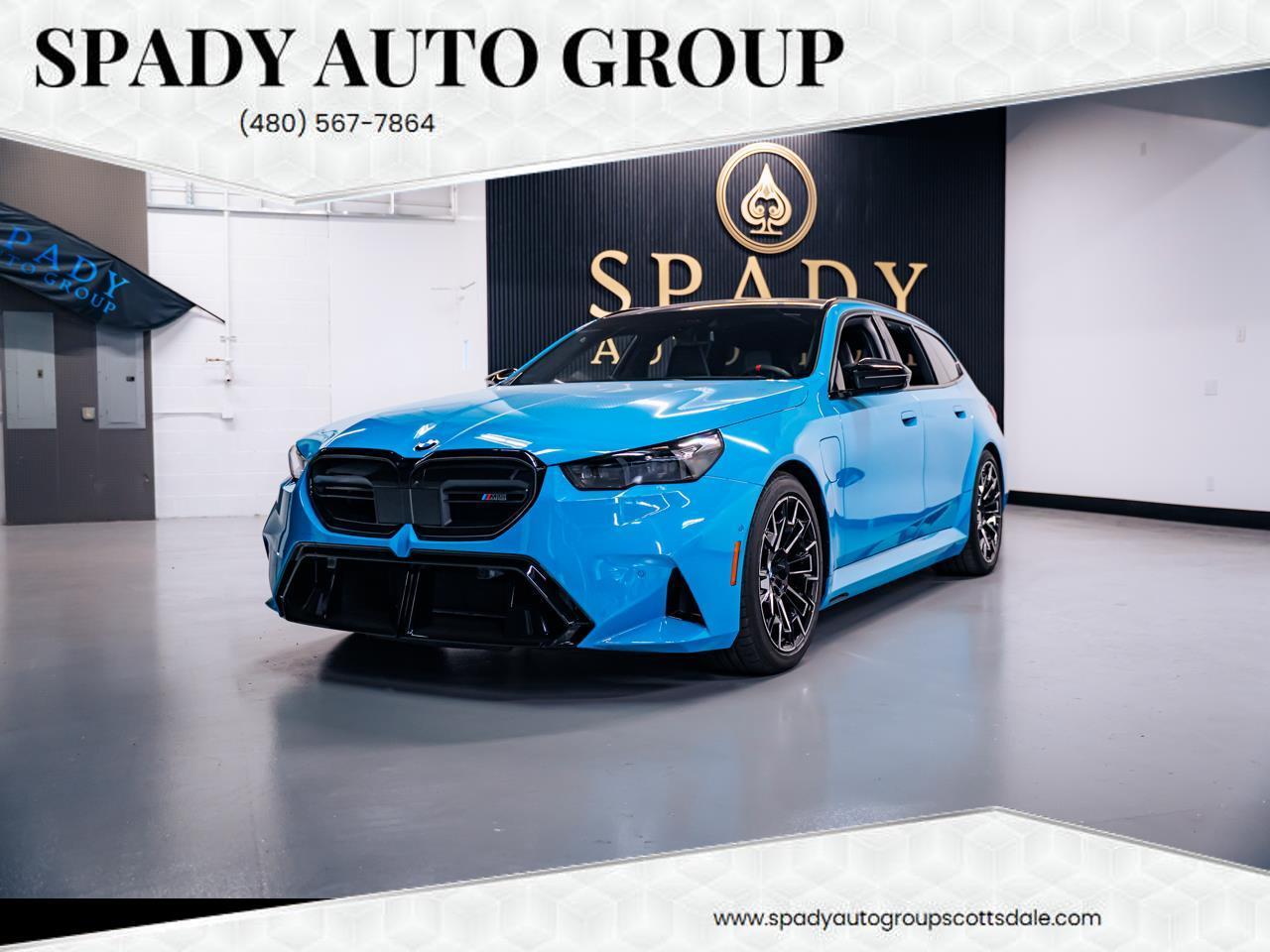 Blue 2026 BMW M5 Wagon All-Wheel Drive Automatic