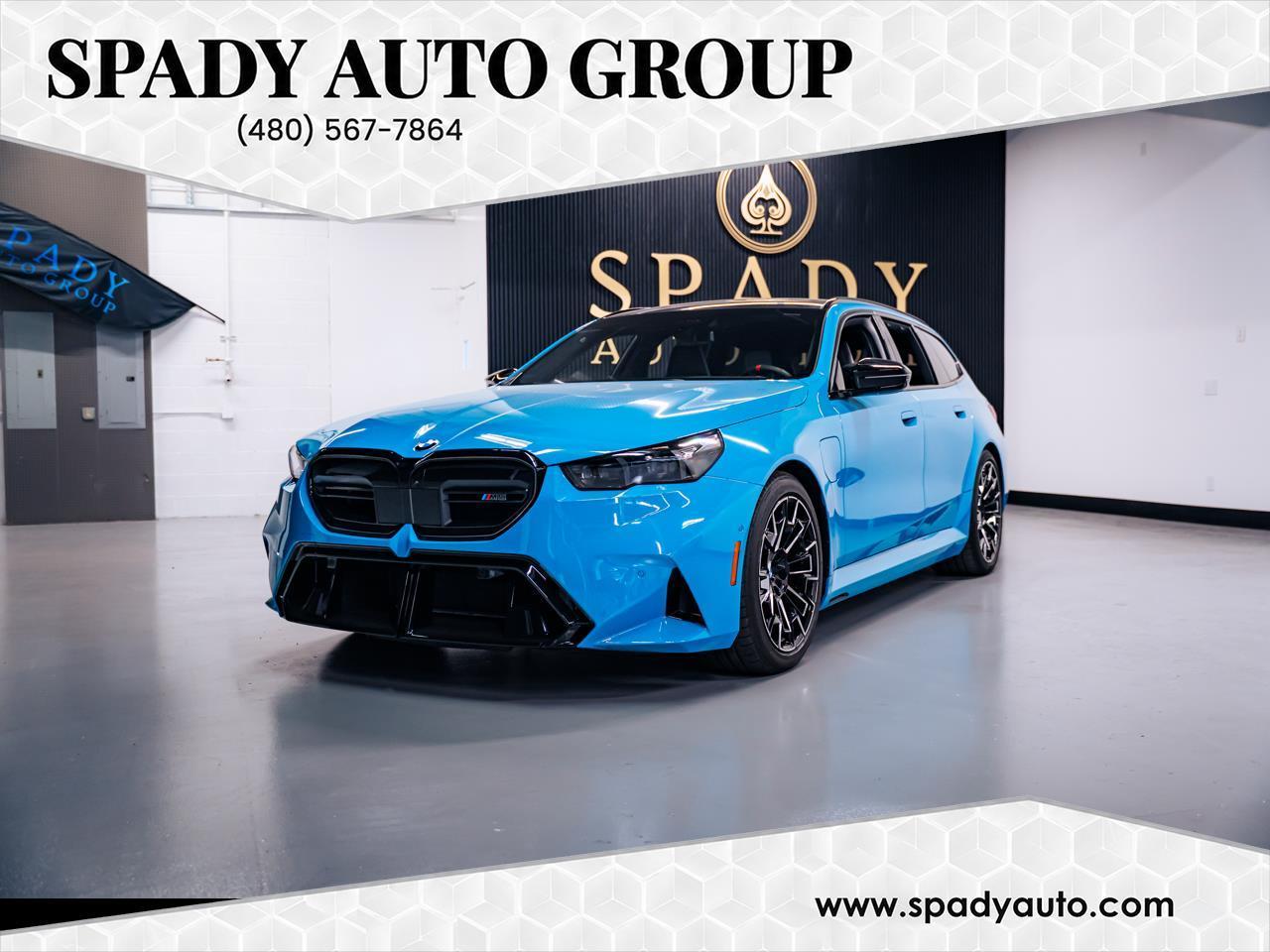 Blue 2026 BMW M5 Wagon All-Wheel Drive Automatic
