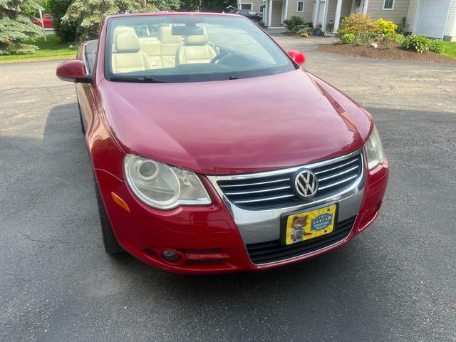 Red 2008 Volkswagen Eos VR6 Convertible Front-Wheel Drive 4-Speed Automatic