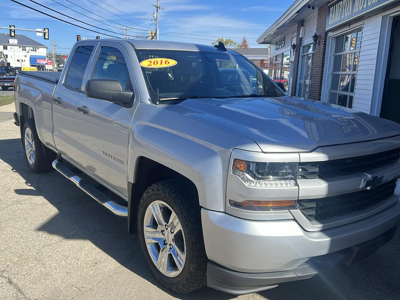 Silver 2016 Chevrolet Silverado 1500 Pickup Truck Four-Wheel Drive 4-Speed Automatic
