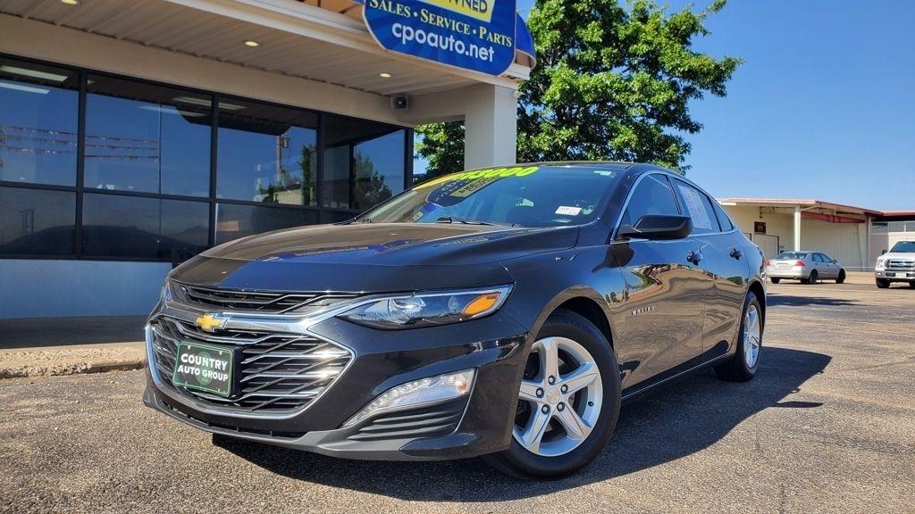 Used 2022 Chevrolet Malibu 1LT with VIN 1G1ZD5ST1NF158392 for sale in Amarillo, TX