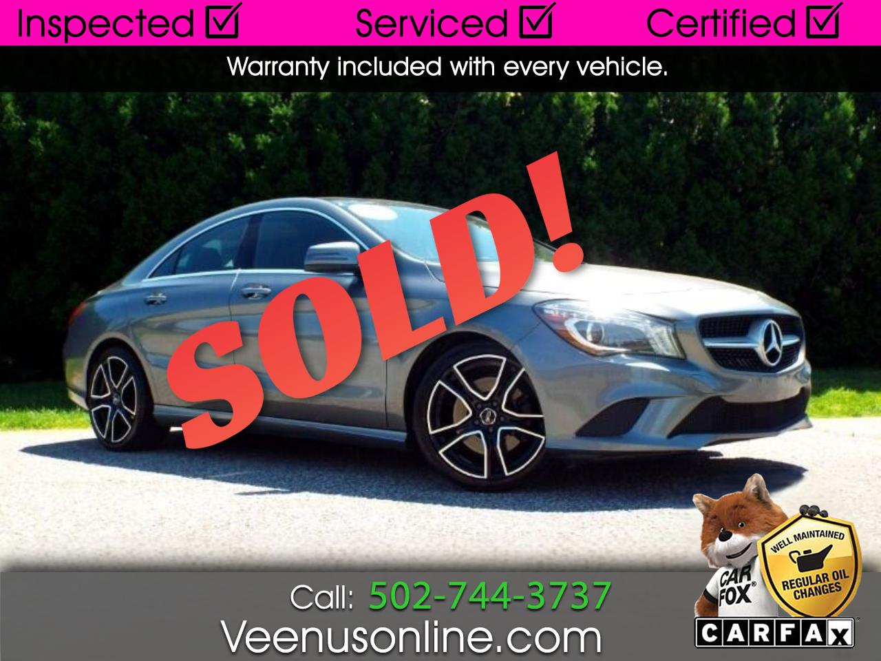 2014 Mercedes-Benz CLA-Class CLA250