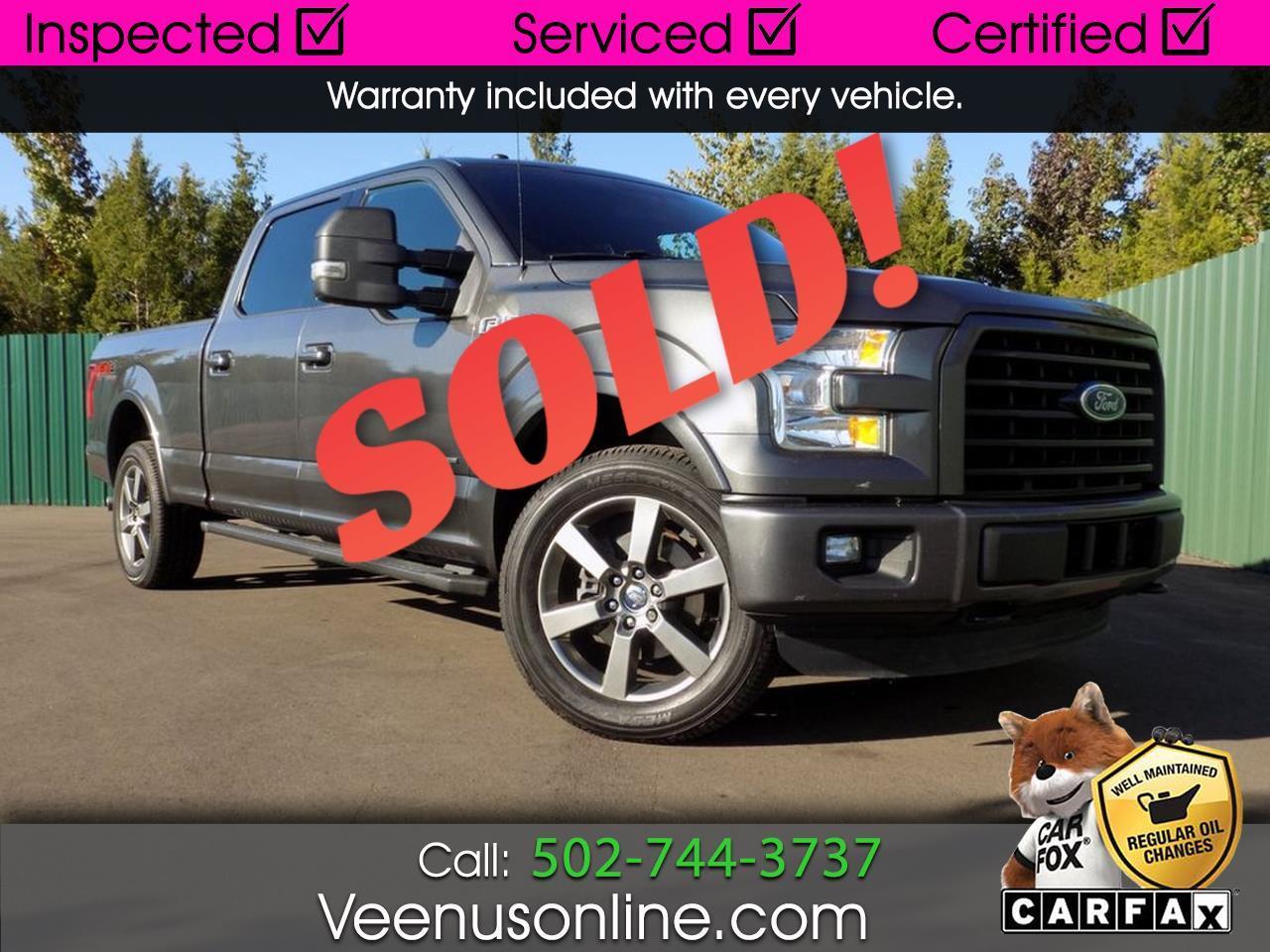 Ford F-150 XL SuperCrew 5.5-ft. Bed 4WD 2015