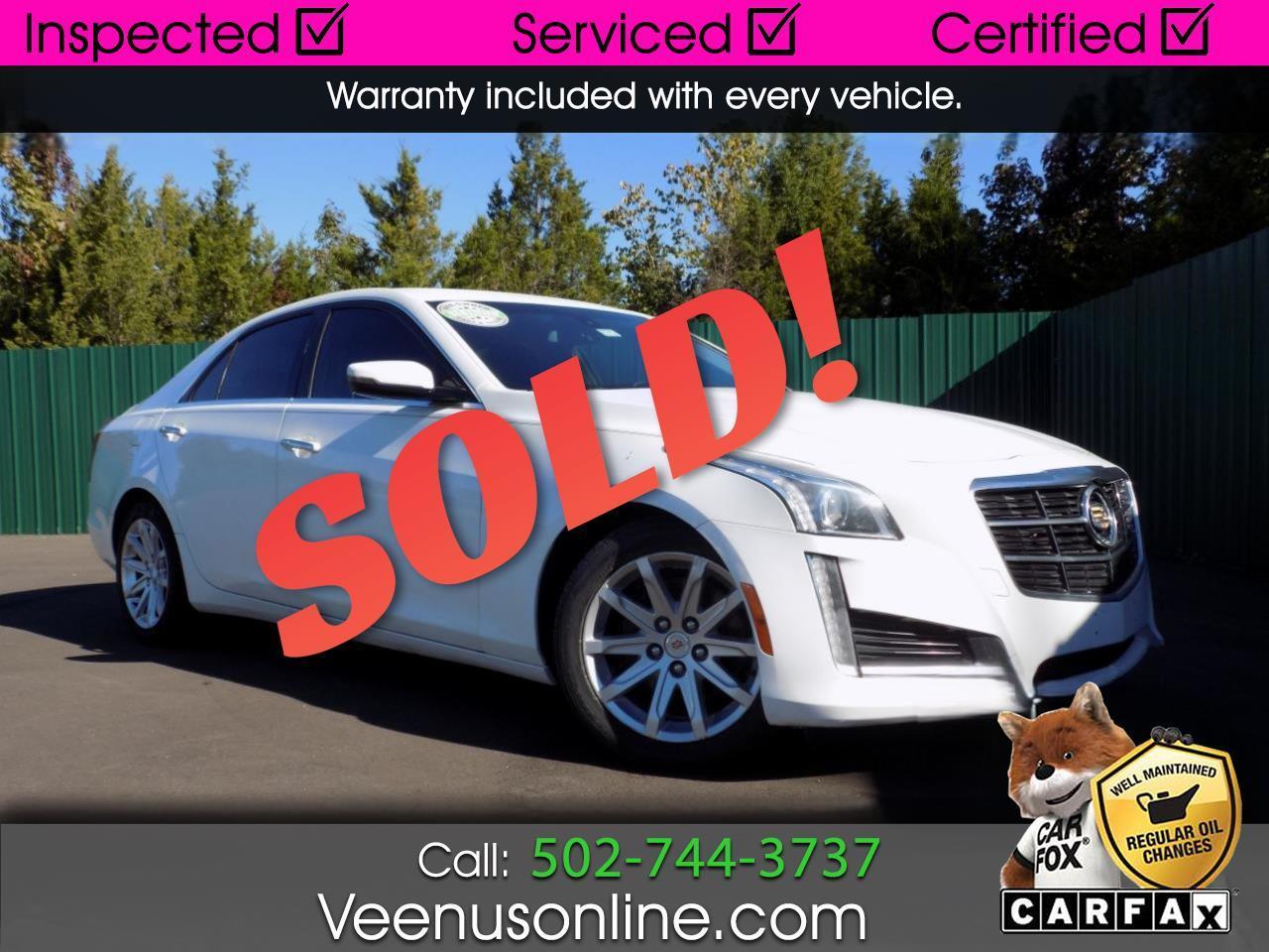 Cadillac CTS 2.0L Turbo RWD 2014
