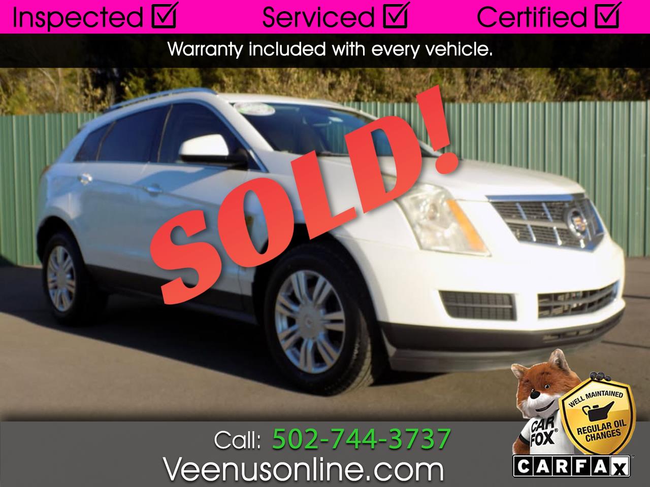 Cadillac SRX Luxury Collection 2011 Cadillac SRX Luxury Collection 2011