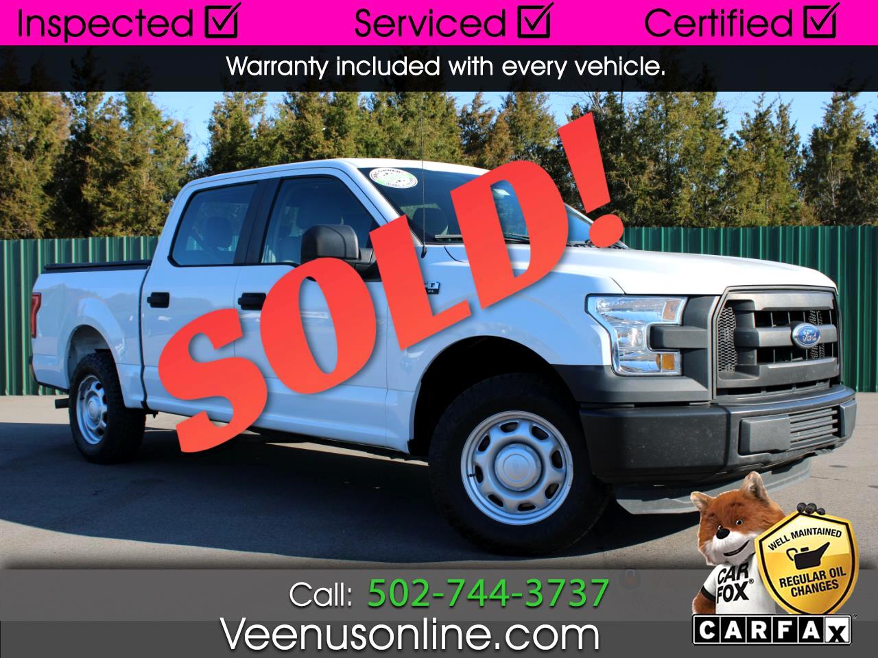 Ford F-150 XL SuperCrew 5.5-ft. Bed 2WD 2016