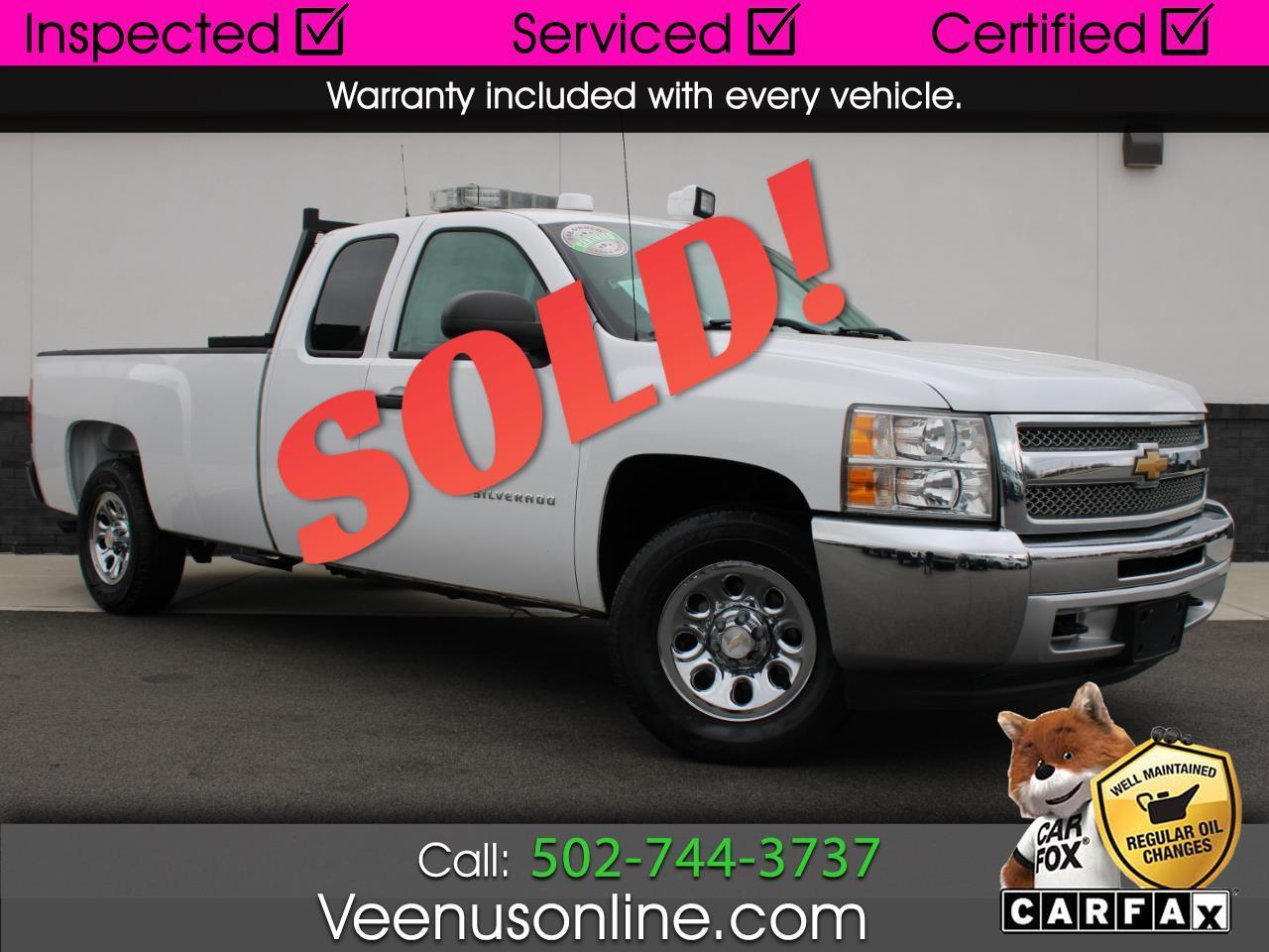 2013 Chevrolet Silverado 1500 Work Truck Ext. Cab 4WD