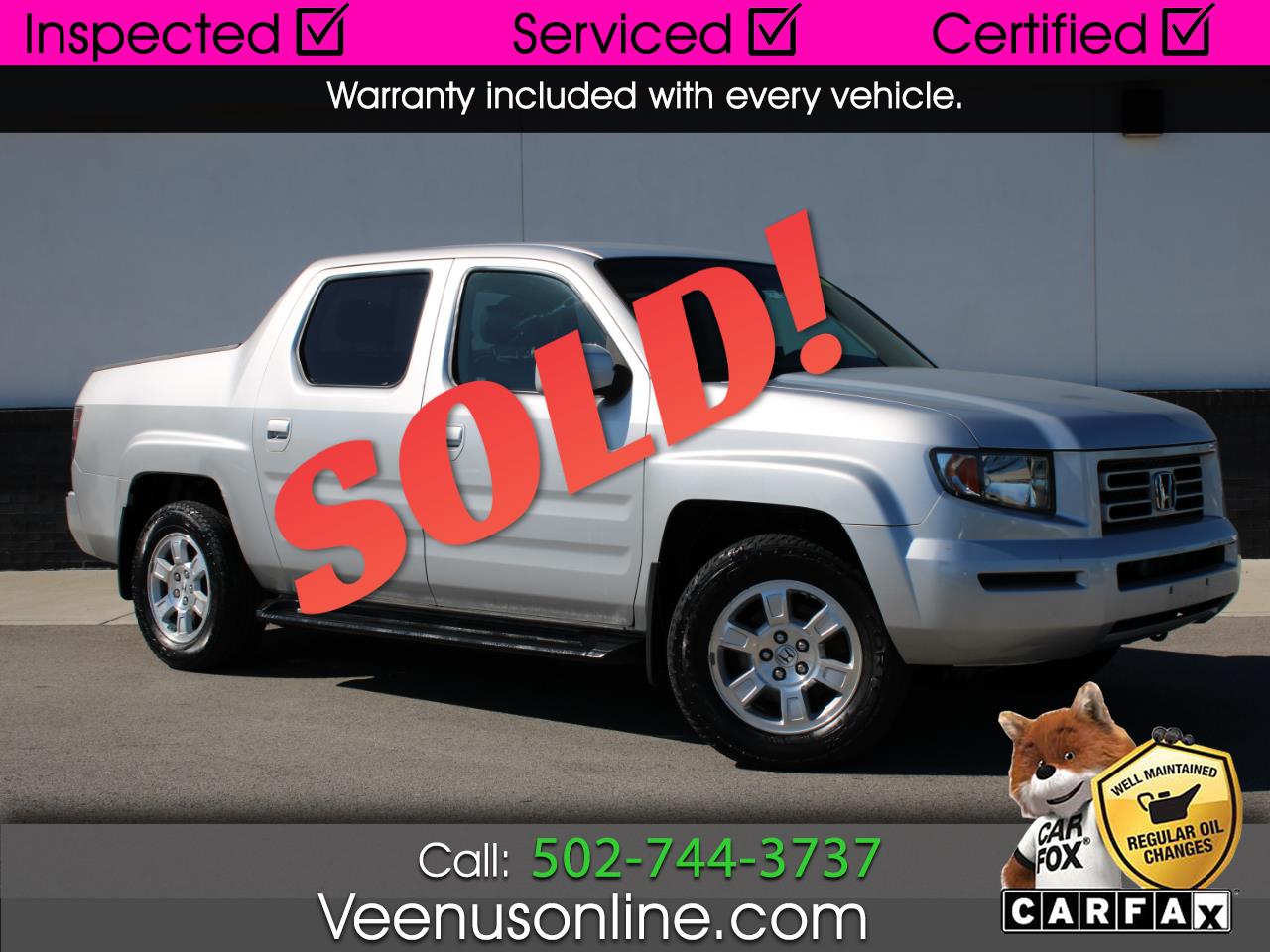 2008 Honda Ridgeline RTS