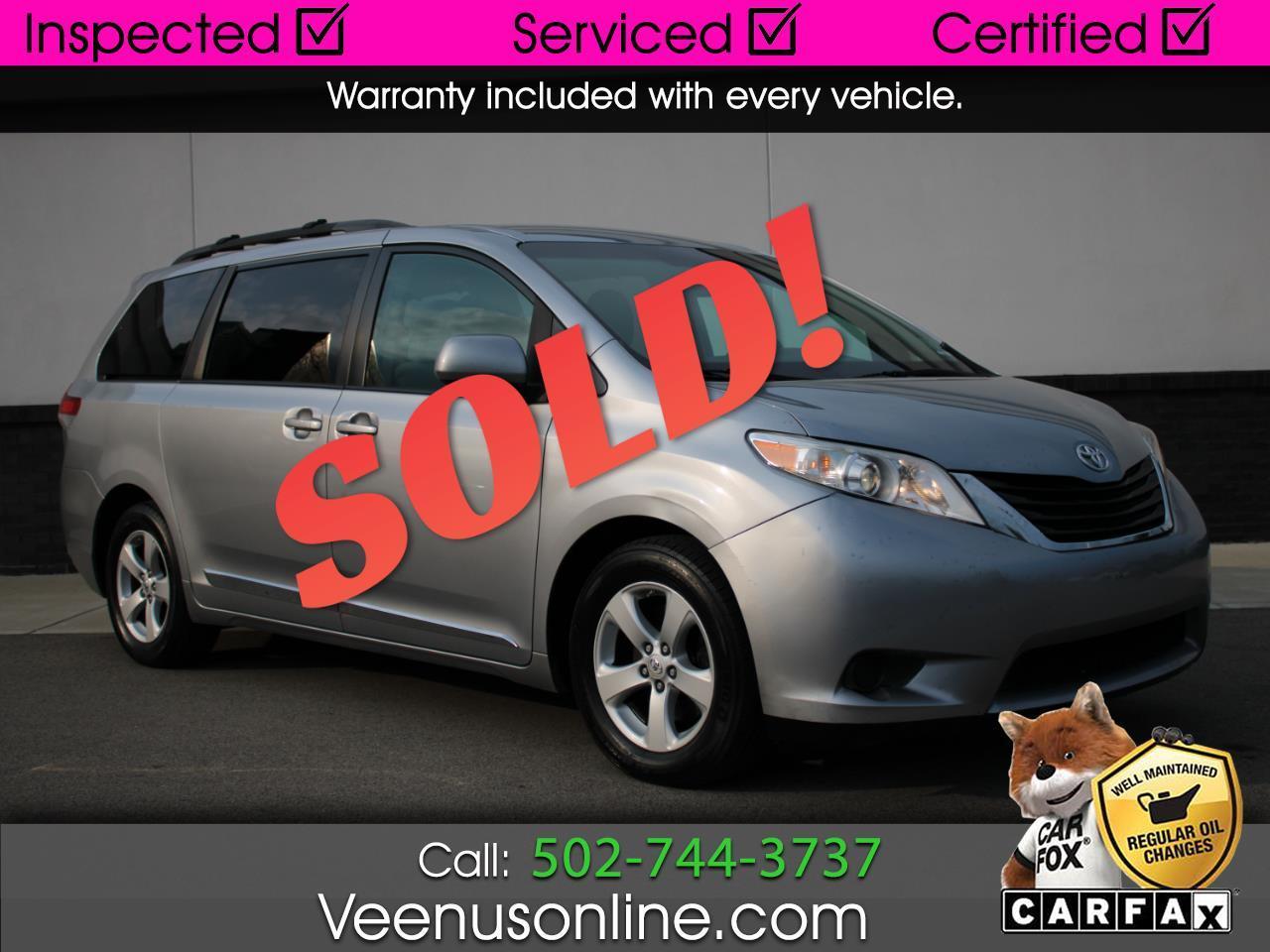 Toyota Sienna LE FWD 8-Passenger V6 2012