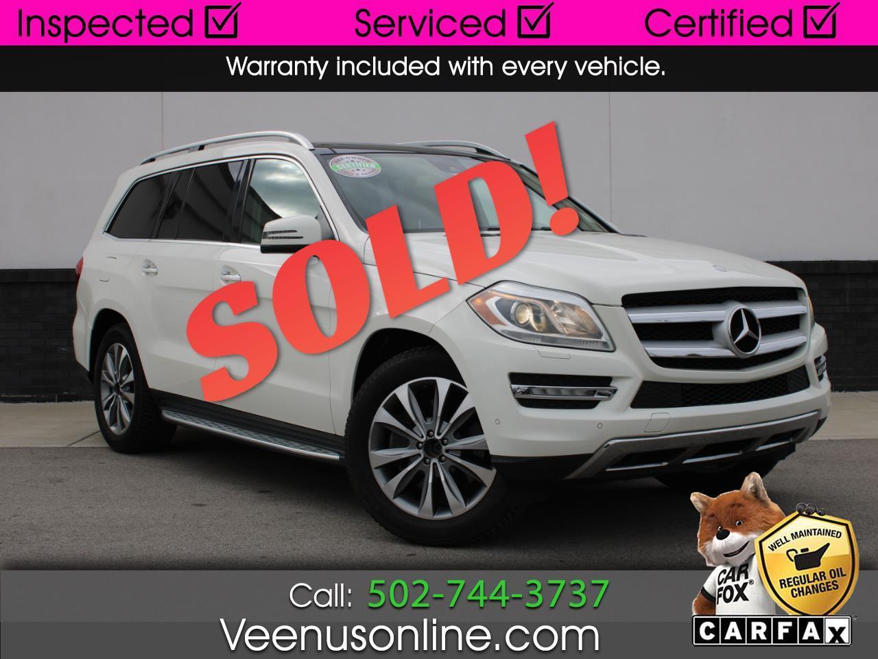 2013 Mercedes-Benz GL-Class GL450 4MATIC