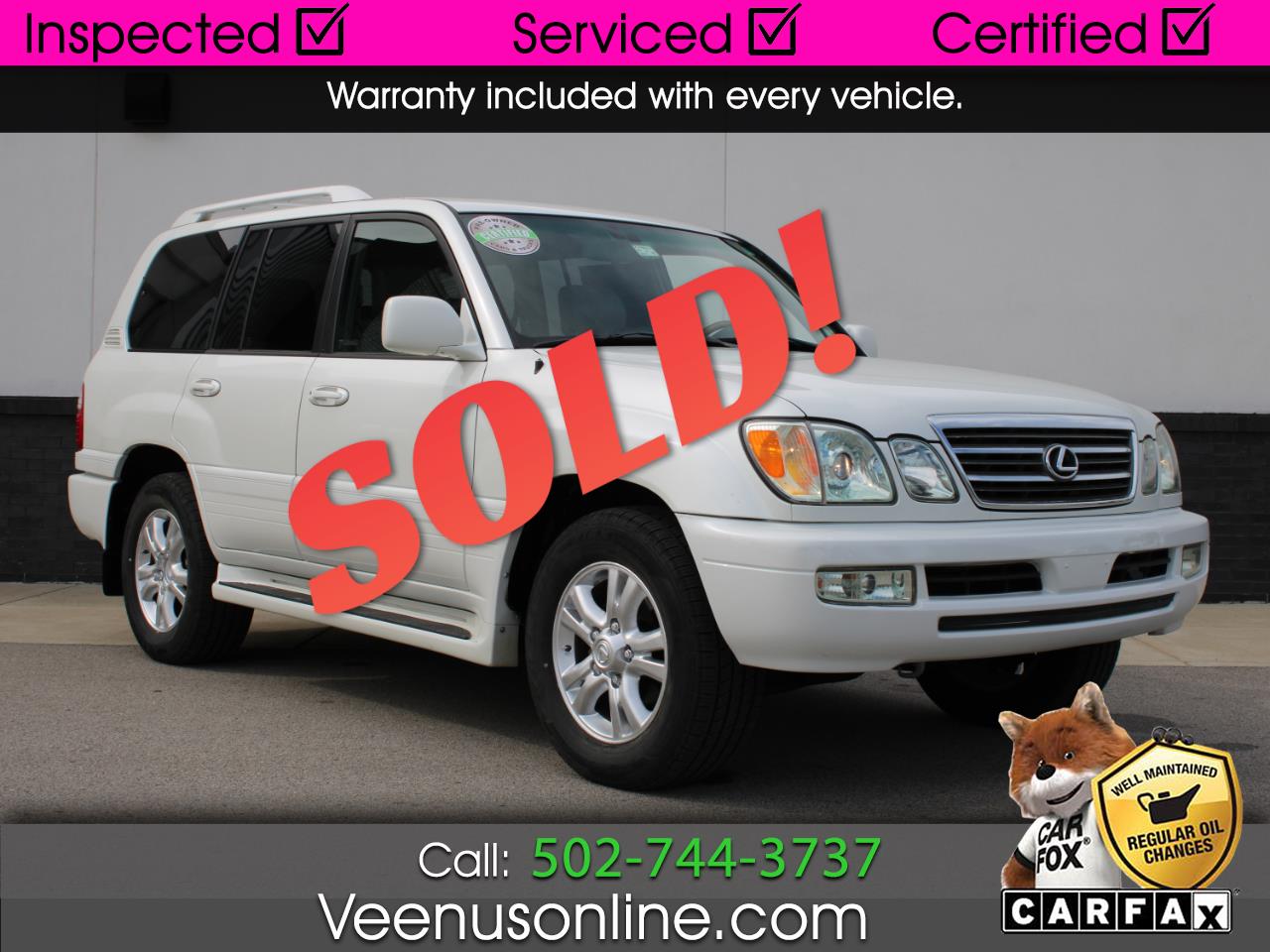 2005 Lexus LX 470 Sport Utility