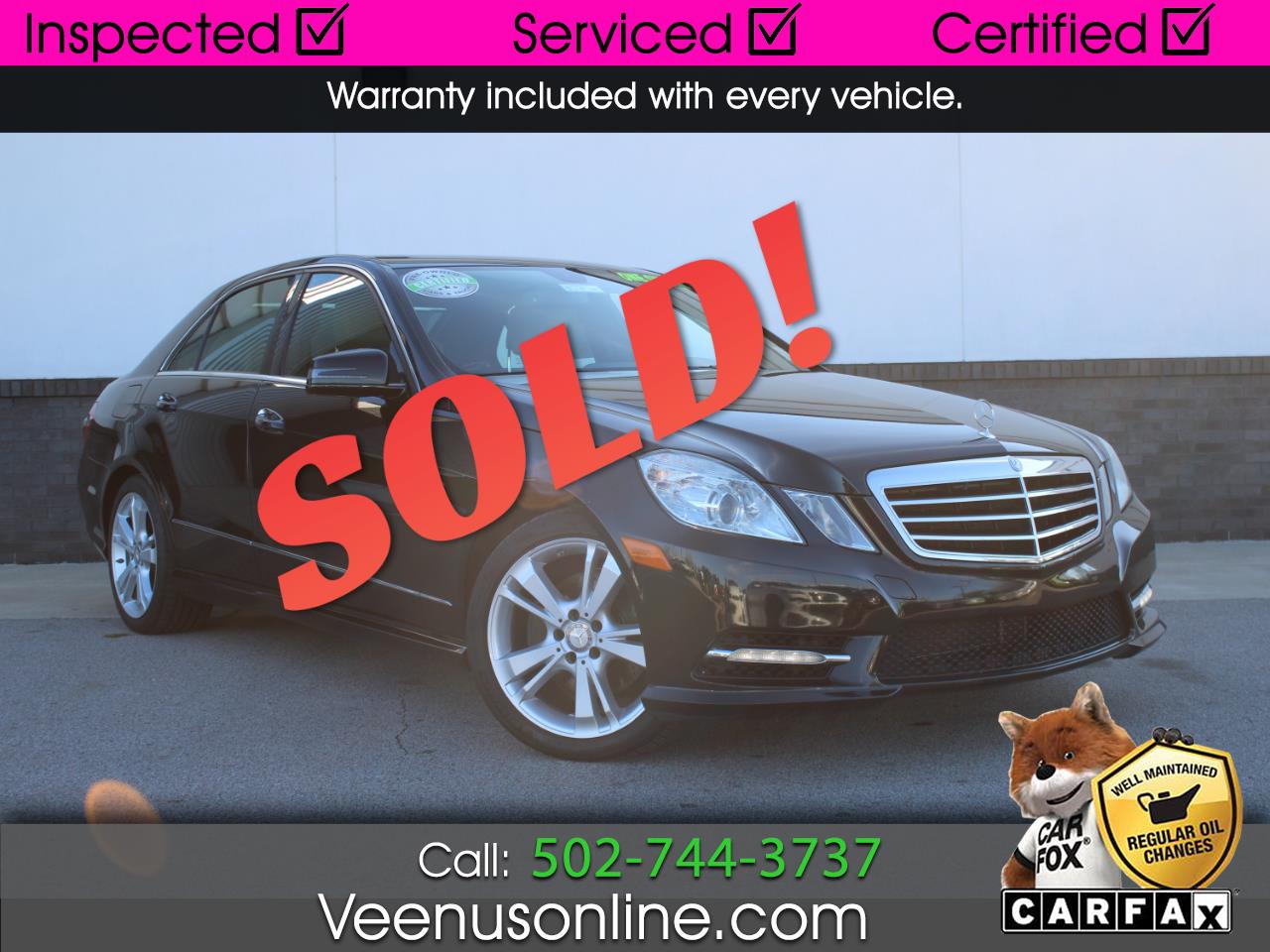 2013 Mercedes-Benz E-Class E350 4MATIC Sedan