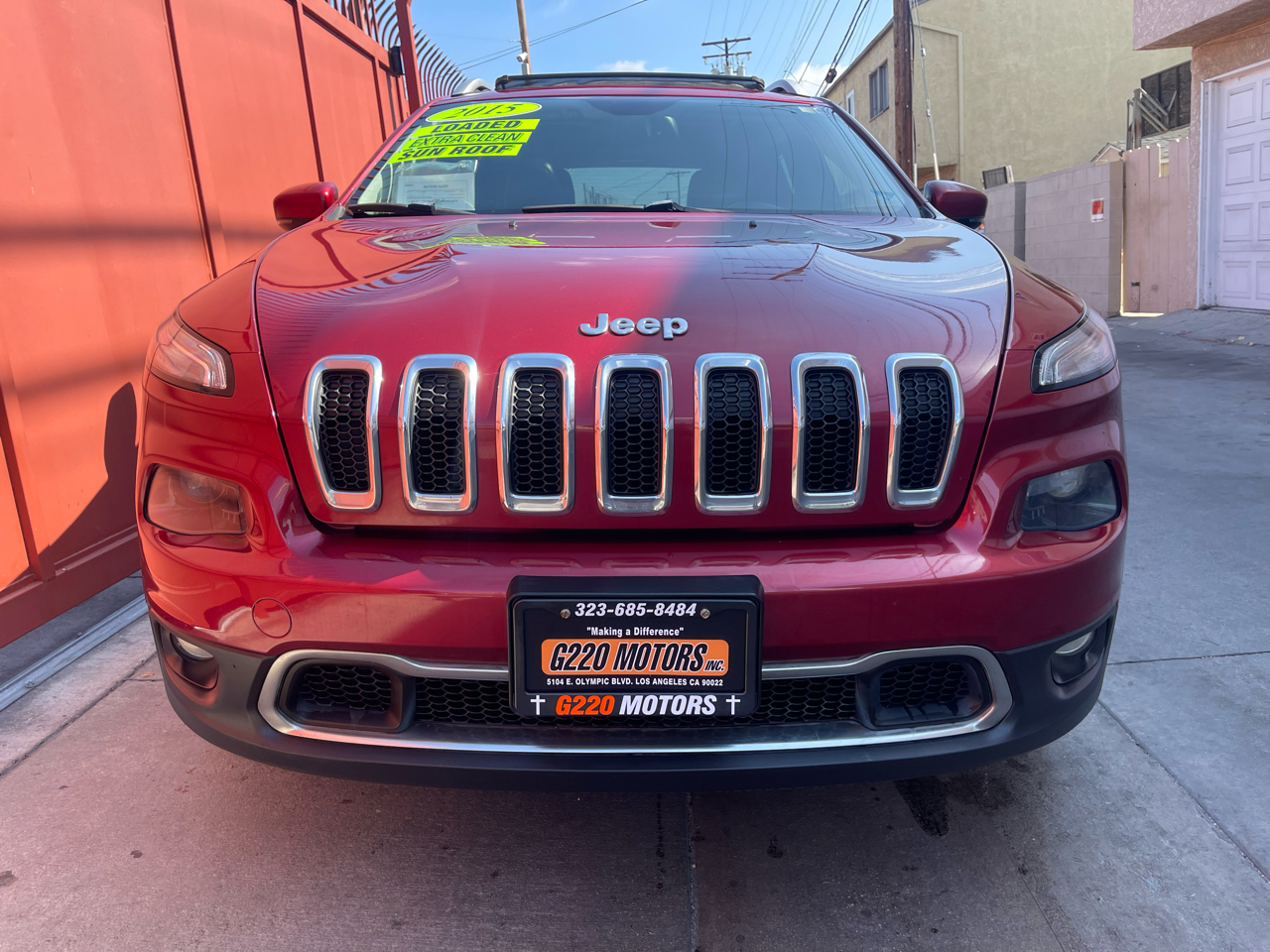 Jeep Cherokee Limited FWD 2015 Jeep Cherokee Limited FWD 2015