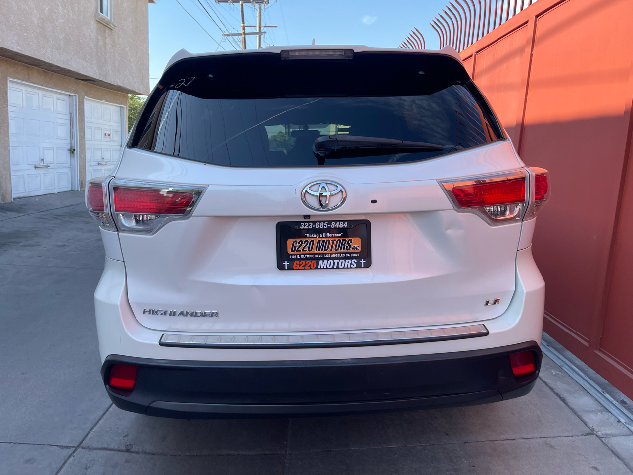 Toyota Highlander LE FWD V6 2015