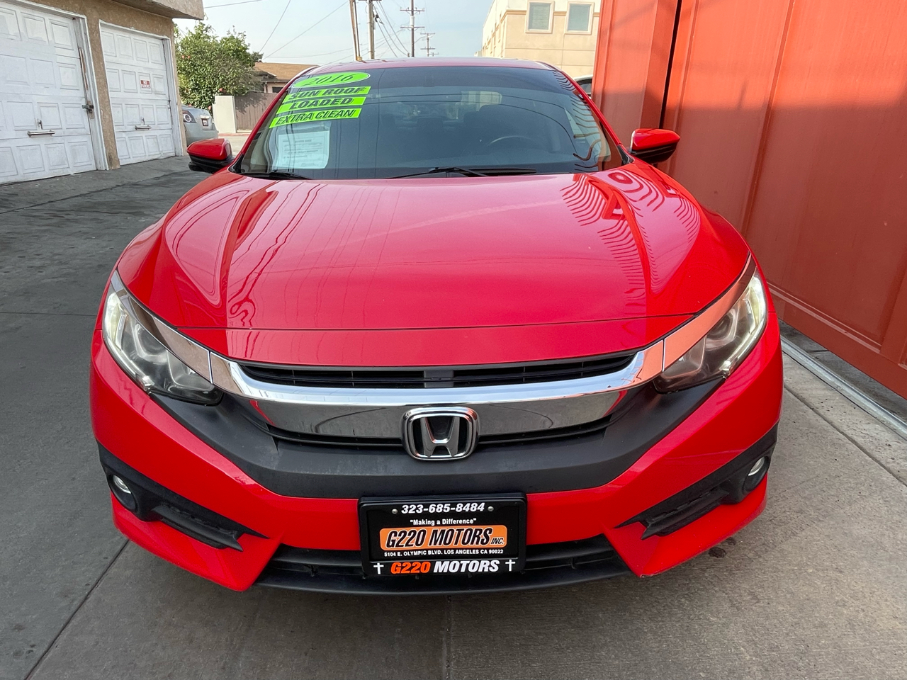 Honda Civic EX-L Sedan CVT 2016