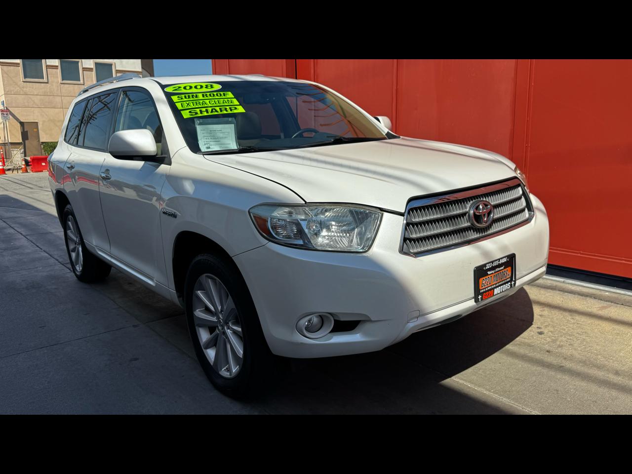 2008 Toyota Highlander Hybrid Limited 4WD
