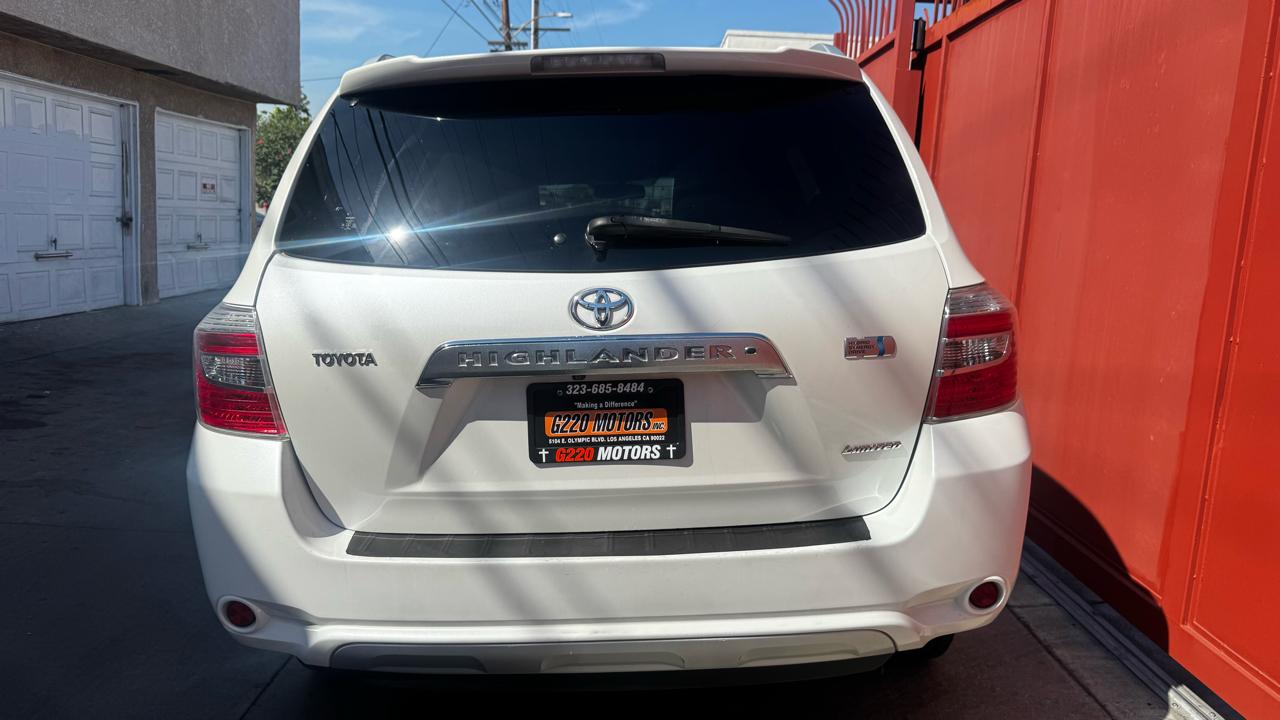 Toyota Highlander Hybrid Limited 4WD 2008