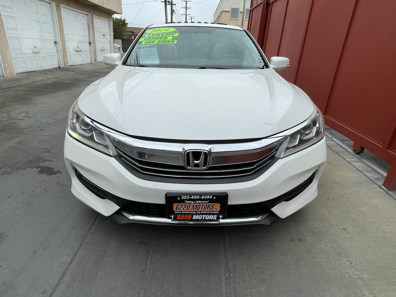 Honda Accord EX-L Sedan CVT 2016