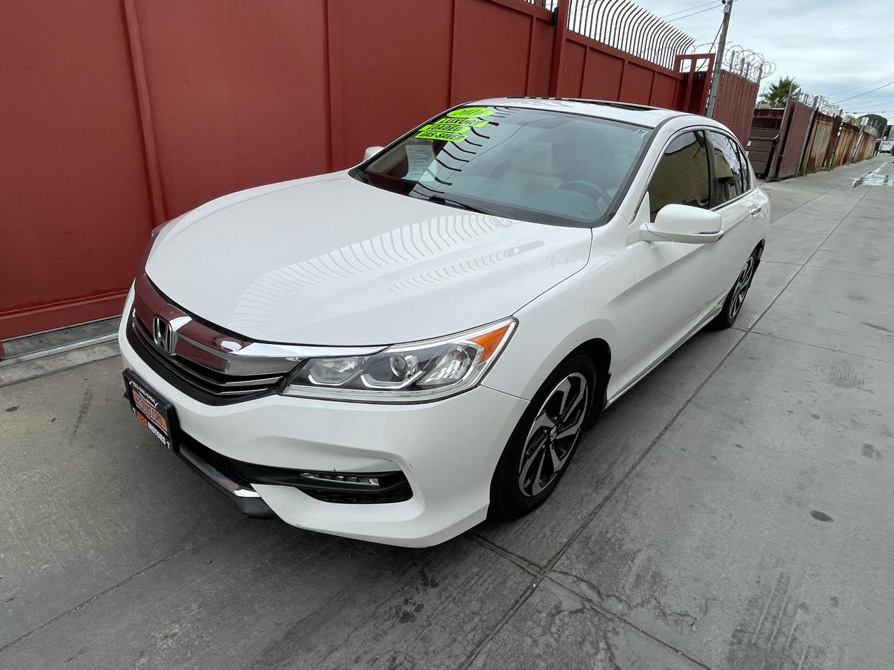 Honda Accord EX-L Sedan CVT 2016