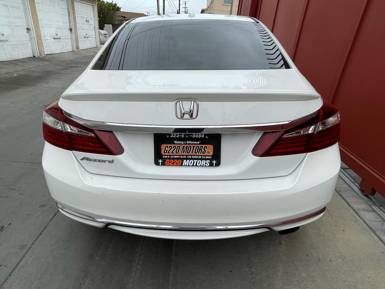 Honda Accord EX-L Sedan CVT 2016