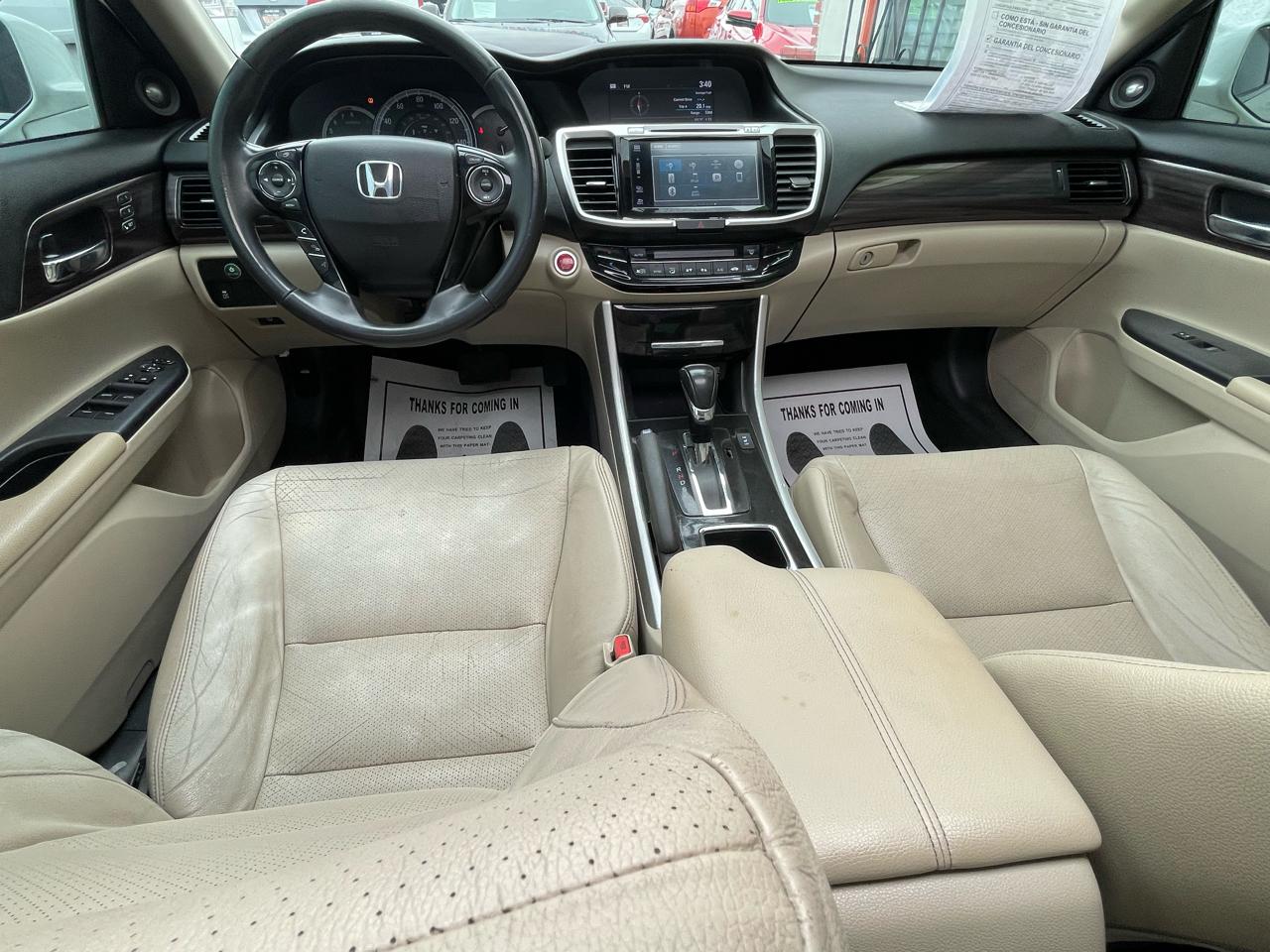 Honda Accord EX-L Sedan CVT 2016