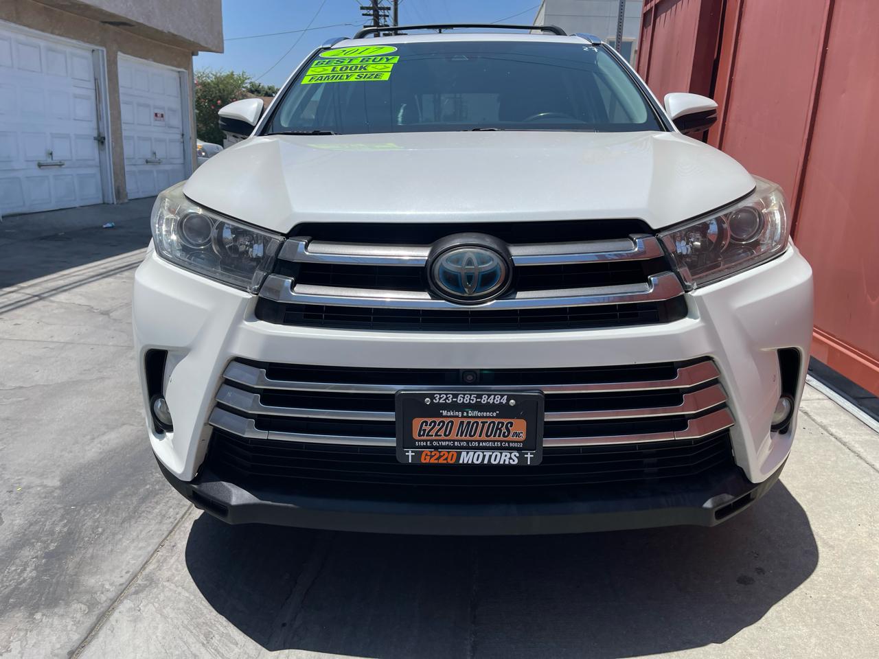 Toyota Highlander Hybrid Limited Platinum AWD 2017