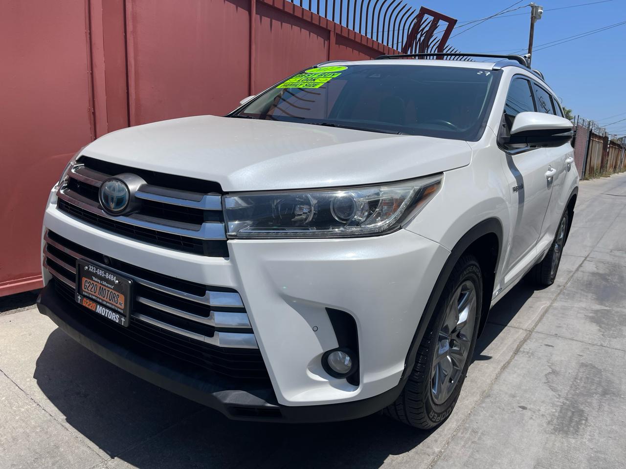 Toyota Highlander Hybrid Limited Platinum AWD 2017