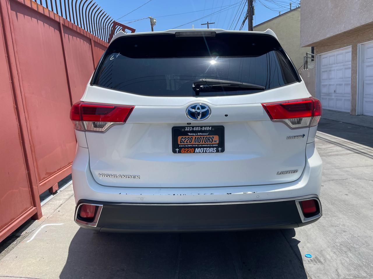 Toyota Highlander Hybrid Limited Platinum AWD 2017