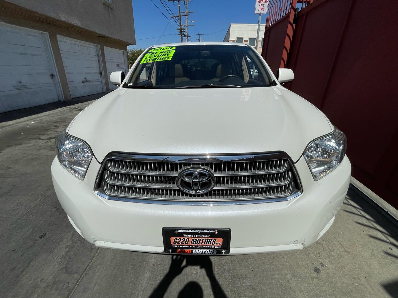 Toyota Highlander Hybrid Limited 4WD 2008
