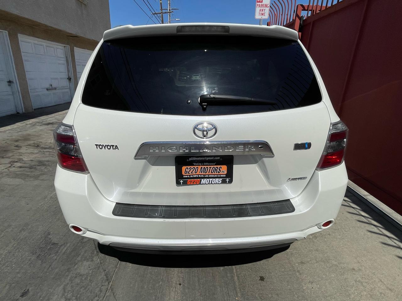 Toyota Highlander Hybrid Limited 4WD 2008