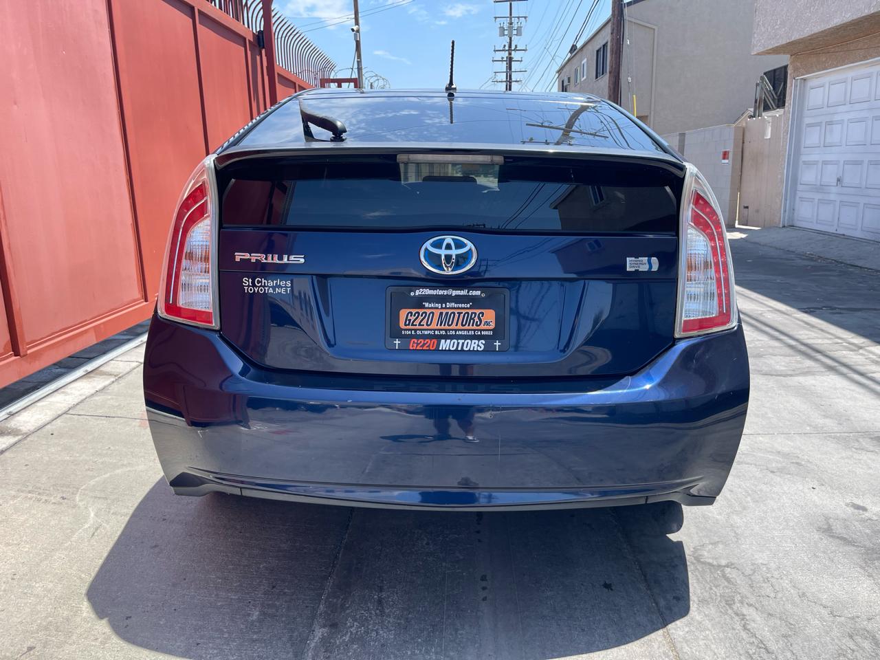Toyota Prius Prius II 2012