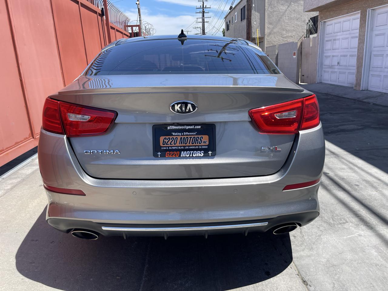 Kia Optima SX Turbo 2015