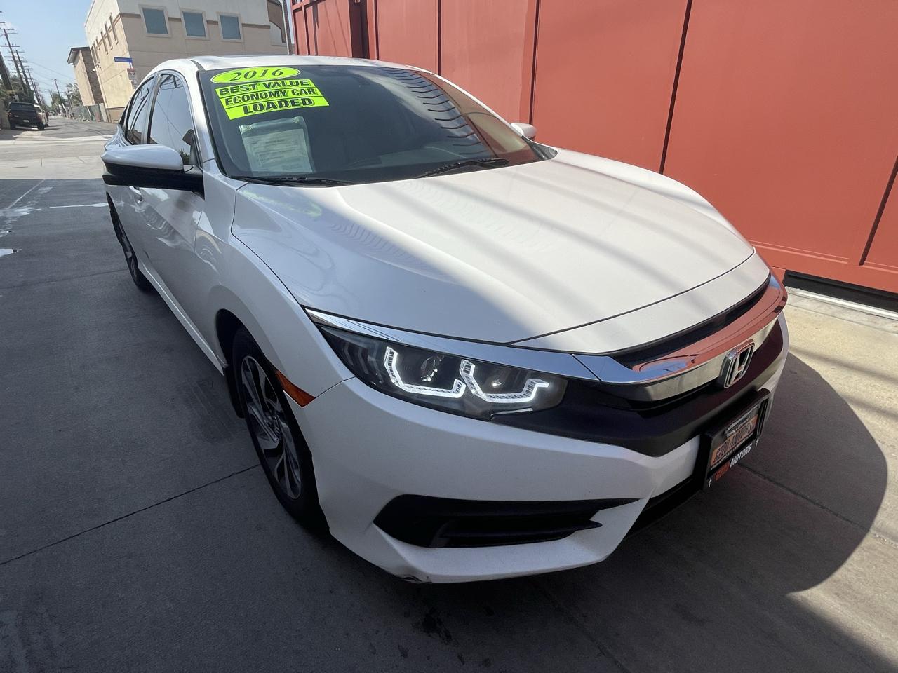 2016 Honda Civic EX Sedan CVT