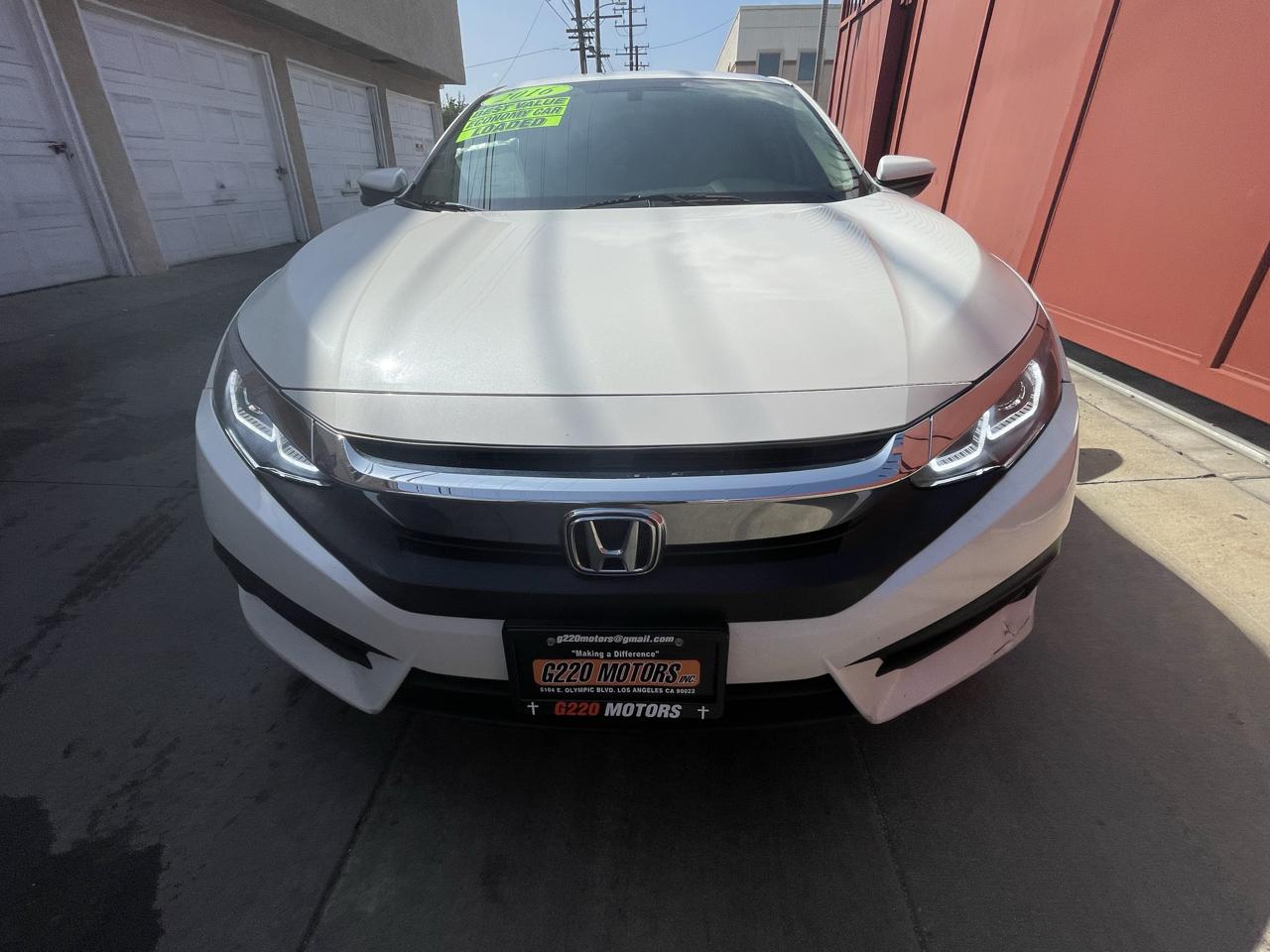 Honda Civic EX Sedan CVT 2016