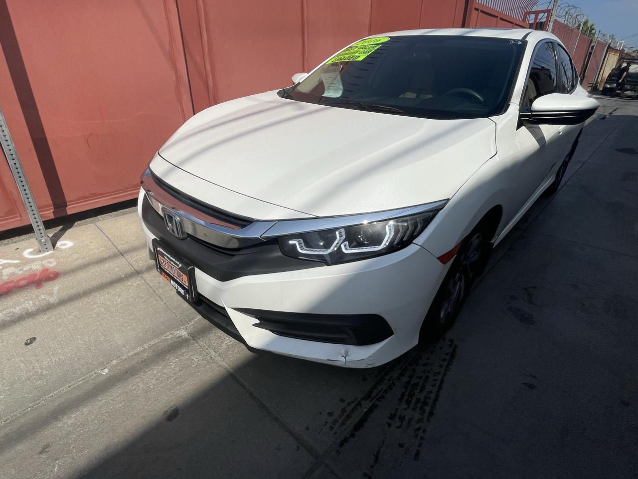 Honda Civic EX Sedan CVT 2016