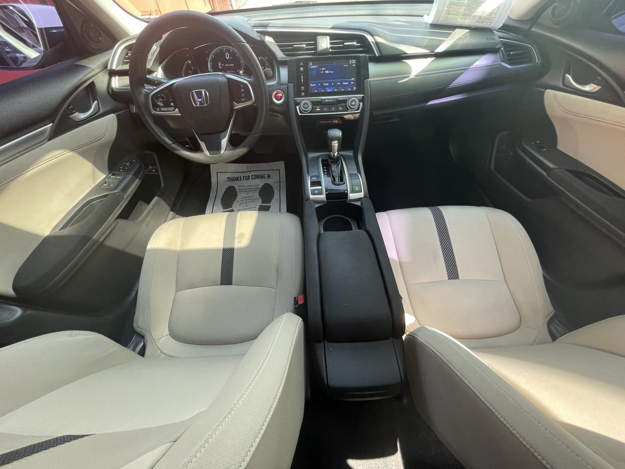 Honda Civic EX Sedan CVT 2016